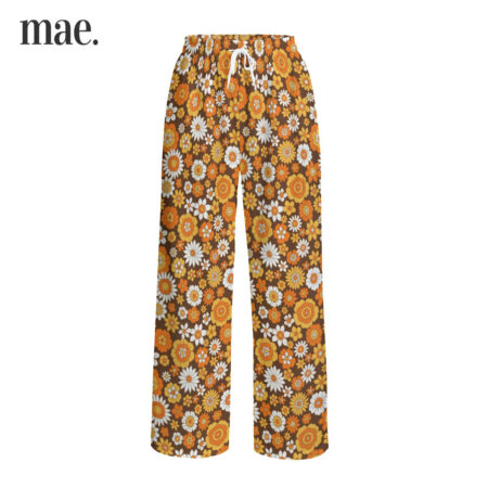 Hippie Flower Women's Pajama Pants