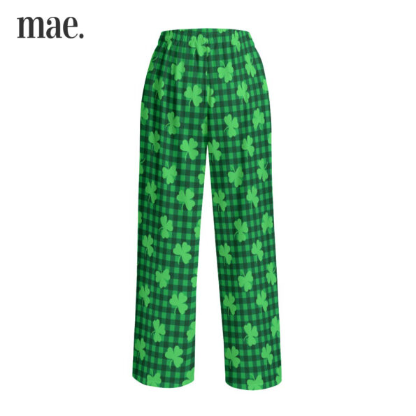 Lucky Patrick Day Men's Wide Leg Pajama Pants