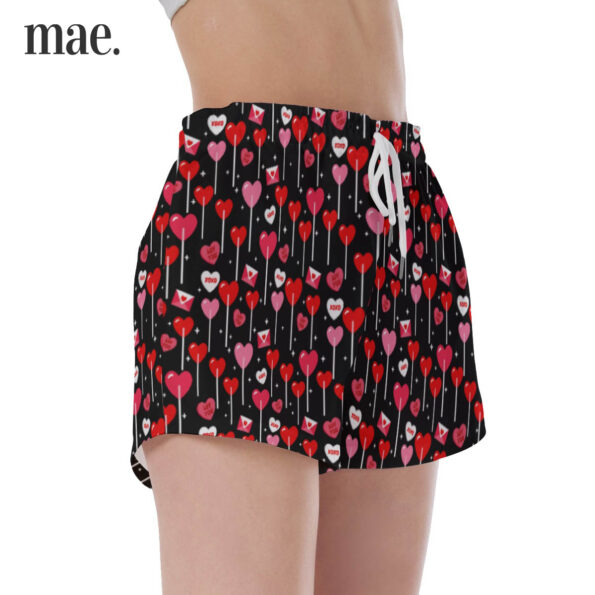 Heart Valentine's Day Women Shorts