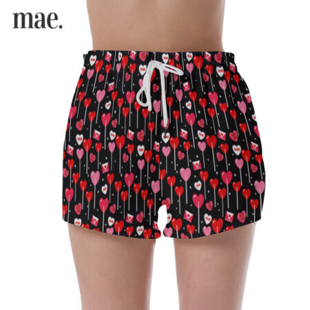 Heart Valentine's Day Women Shorts