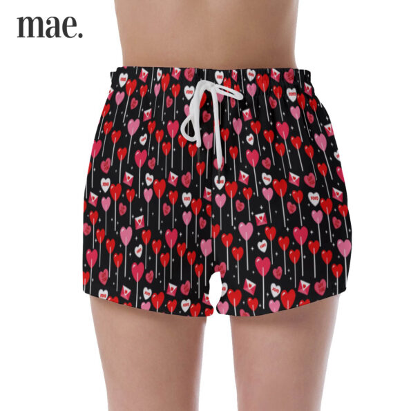 Heart Valentine's Day Women Shorts