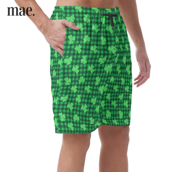 Lucky Patrick Day Men's Hawaiian Shorts