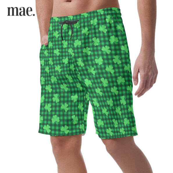 Lucky Patrick Day Men's Hawaiian Shorts