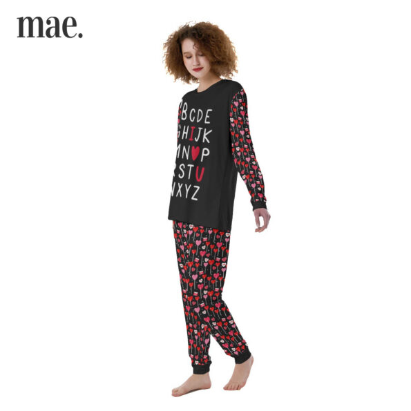 I Love You Valentine Women's Pajamas