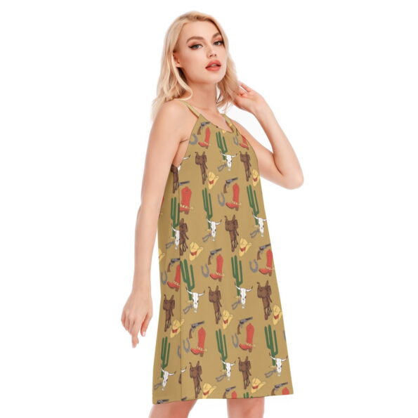 Ace Card Cowboy Cami Dress For Women