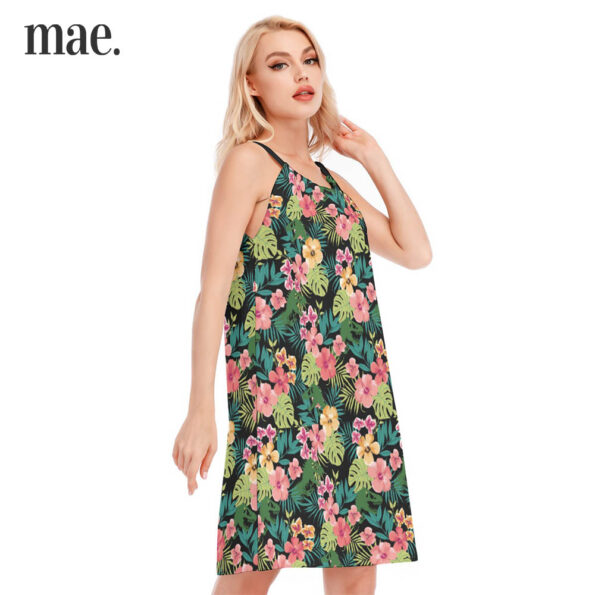 Beautiful Flower Cami Dress For Women On Mother's Day