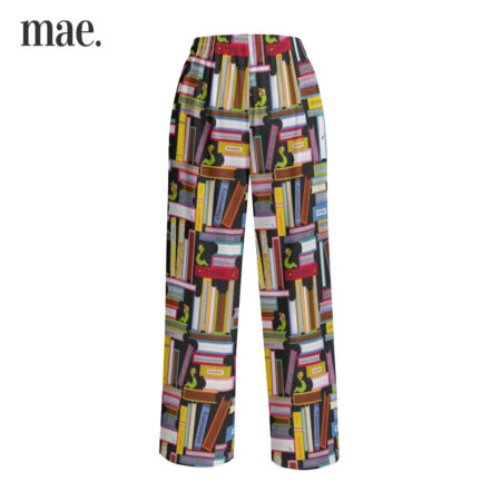 Book Themed Pajama Pants For Adults