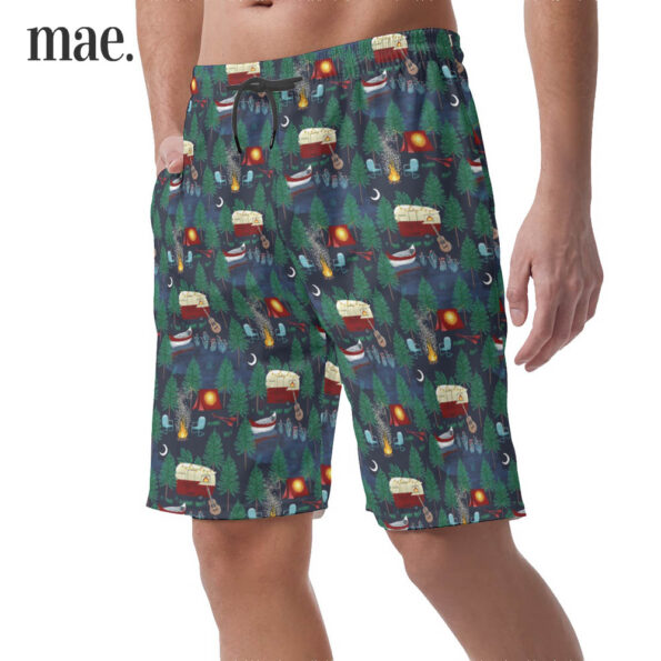 Camper Van Casual Shorts For Men