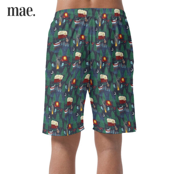 Camper Van Casual Shorts For Men