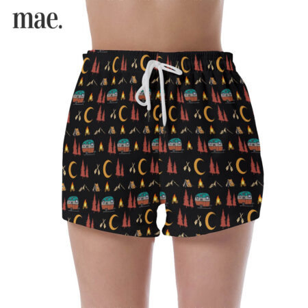 Camping Themed Women's Shorts