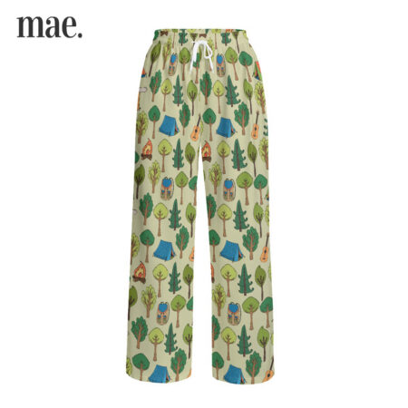 Camping Unisex Pajamas Pants