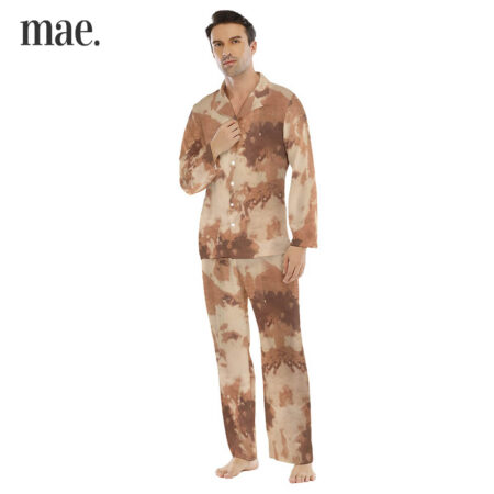 Cattle Western Cow Pajama Sets For Men