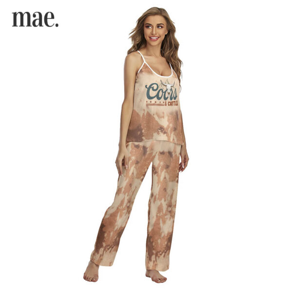 Cattle Western Women's Cami Pajamas Sets