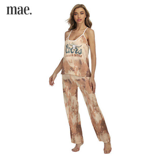 Cattle Western Women's Cami Pajamas Sets