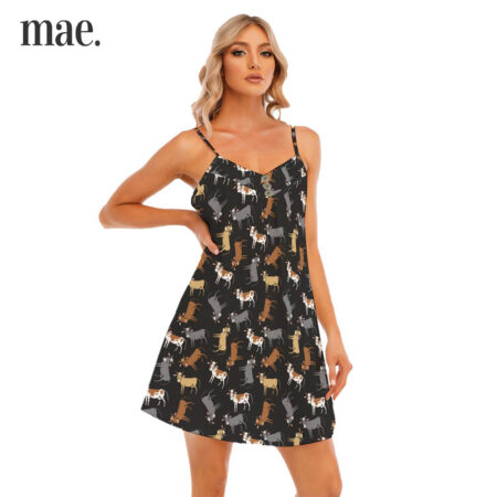 Cow Lovers Cami Dress For Women