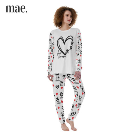 Custom Dog Name Pajamas For Women