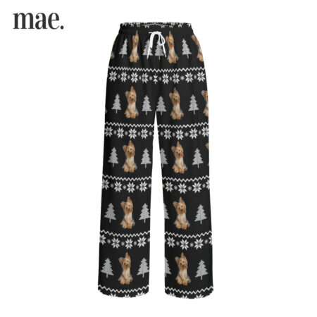 Custom Dog Photo Pajama Pants (2)