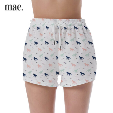 Cute Horse Women's Shorts