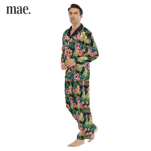 Dinosaur Collar Pajama Sets For Men