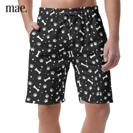 Dog Lover Men's Casual Shorts With Pockets