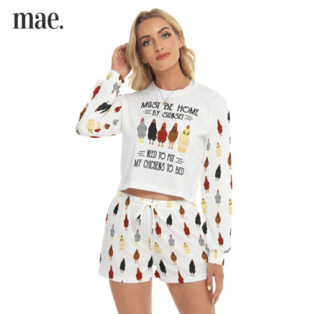 Funny Chicken Sayings Sweatshirt And Shorts