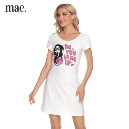 Ghostface Short Sleeve Women's Dress