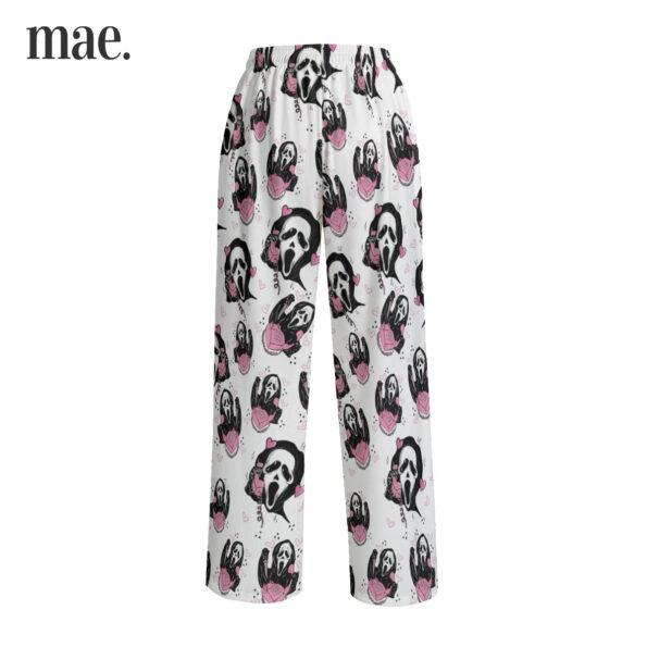 Ghostface Unisex Wide Leg Pajamas Pants