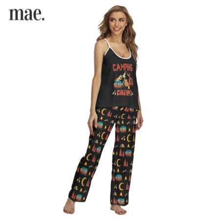 Happy Camper Women's Cami Pajamas Sets