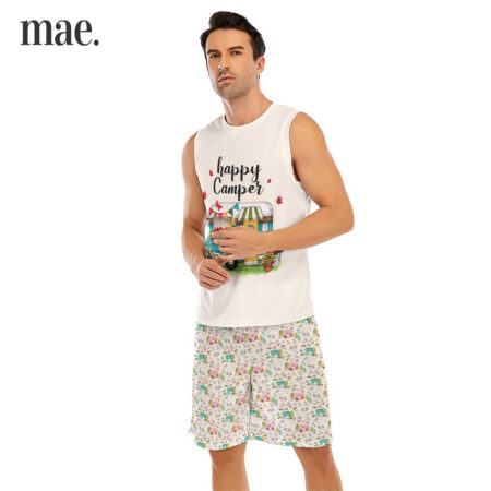 Happy Camping Sleeveless Men's Set