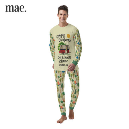 Personalized Camping Men's Pajamas