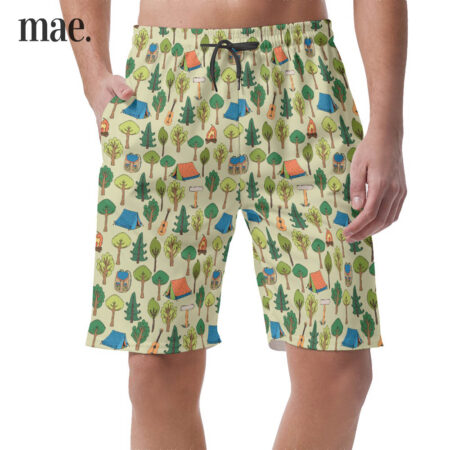 Happy Camper Casual Shorts For Men