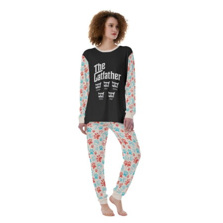 Personalized Cat Women's Pajamas