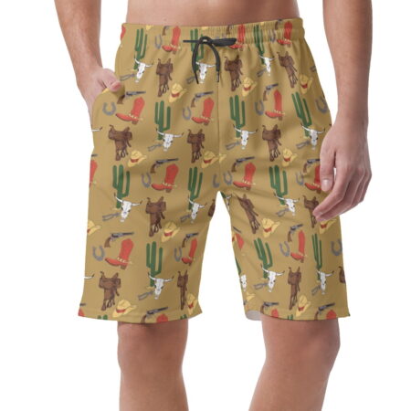 Playing Card Casual Shorts For Men