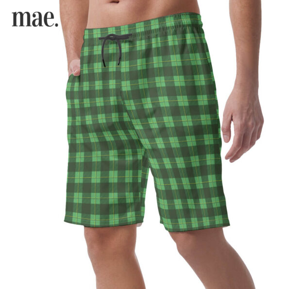 Checkerboard Casual Shorts For Men