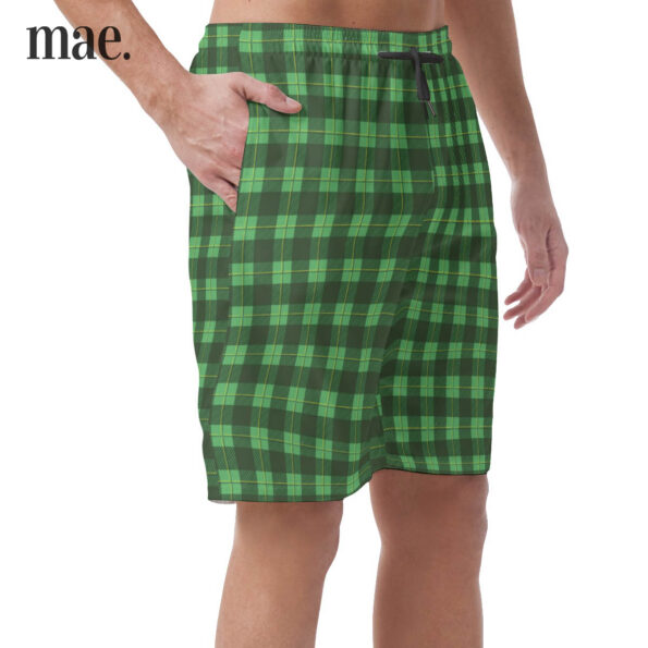 Checkerboard Casual Shorts For Men