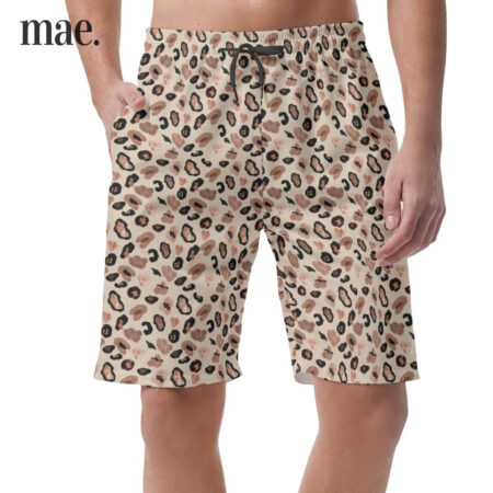 Leopard Casual Shorts For Men