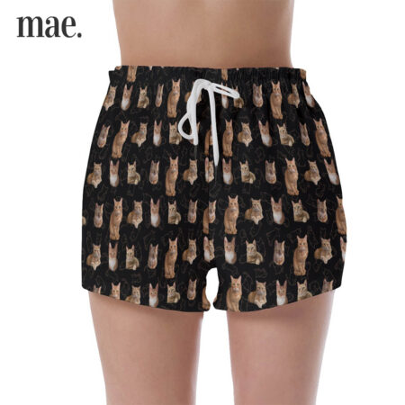 Unique Custom Pet Women' Pajama Shorts