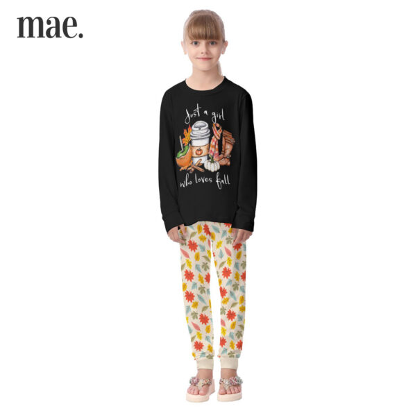 A Girl Loves Fall Pajamas For Kids