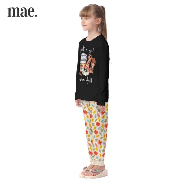 A Girl Loves Fall Pajamas For Kids