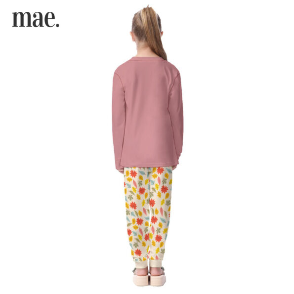 A Girl Loves Fall Pink Pajamas For Kids