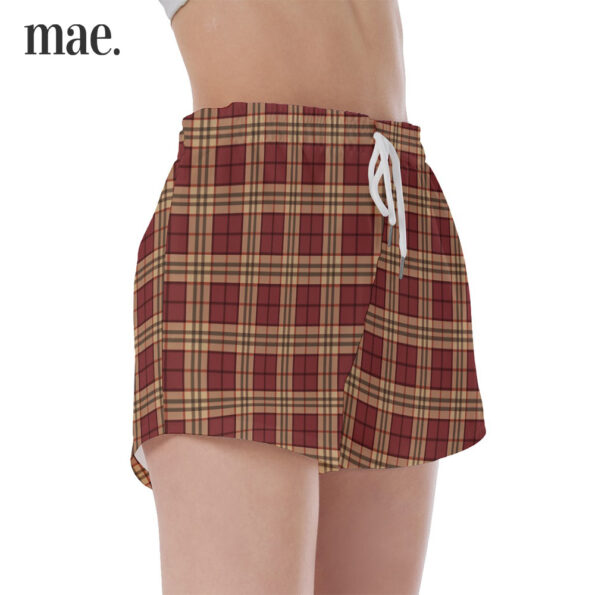 Buffalo Plaid Women's Pajama Shorts