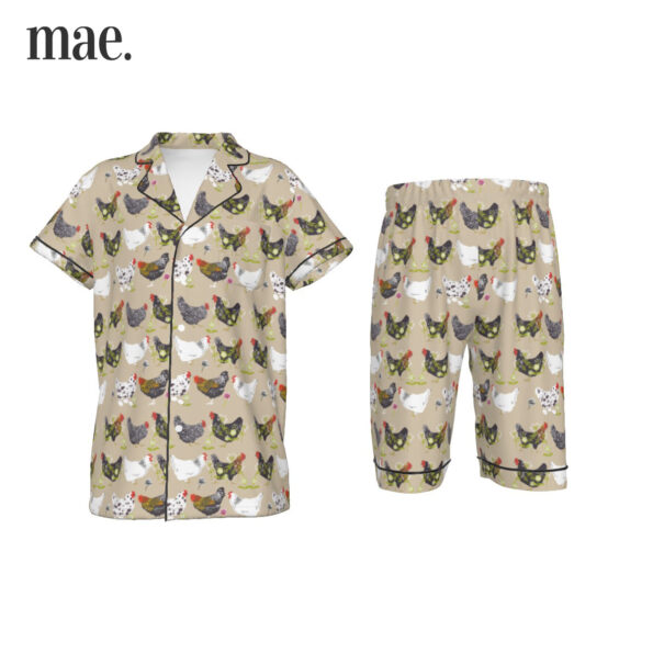 Chicken Imitated Short Pajamas For Kids