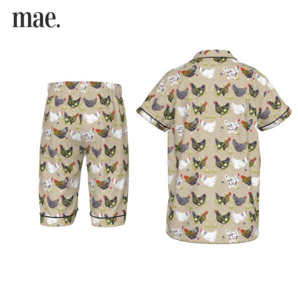 Chicken Imitated Short Pajamas For Kids