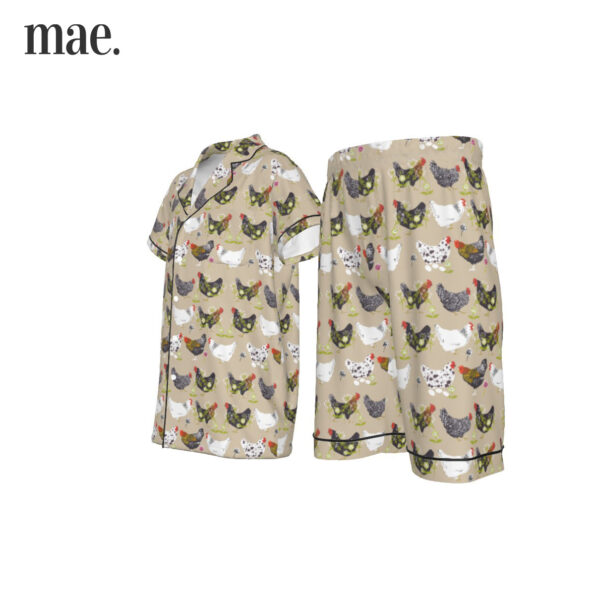 Chicken Imitated Short Pajamas For Kids