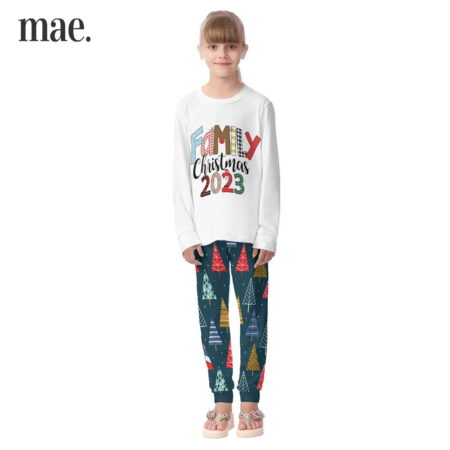 2023 Holiday Matching Family Pajamas For Kids