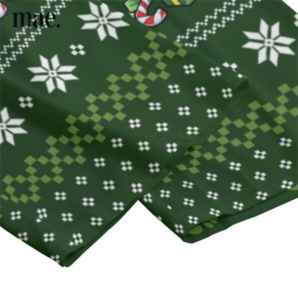 Bigfoot Christmas Gift Box Pajama Pants With Wide Legs