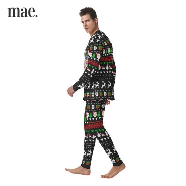 All Over Print Dinosaur Men's Christmas Pajamas