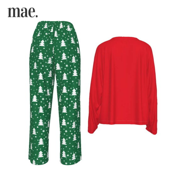 Believe Bigfoot Wide Legs Casual Christmas PJs