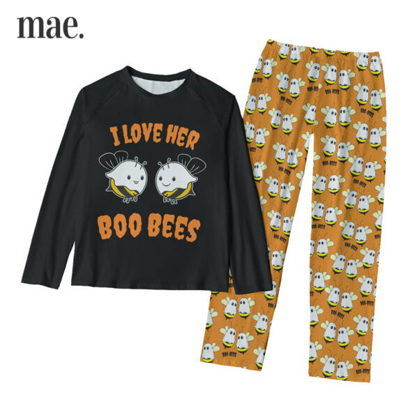 Boo Bees Couple Matching Halloween Pajamas