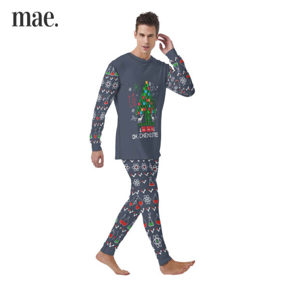 Chemistree Science Mens Christmas Pj Navy